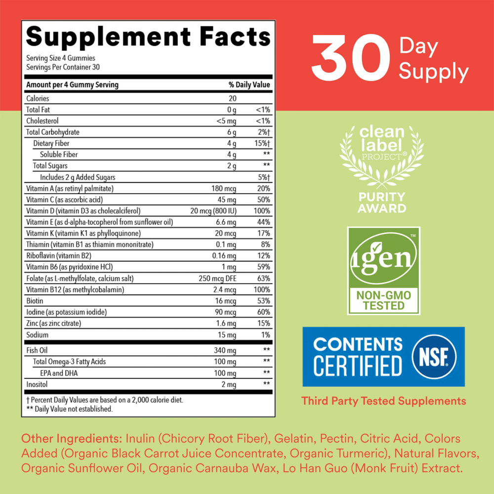 Kids Multi & Fiber Gummies