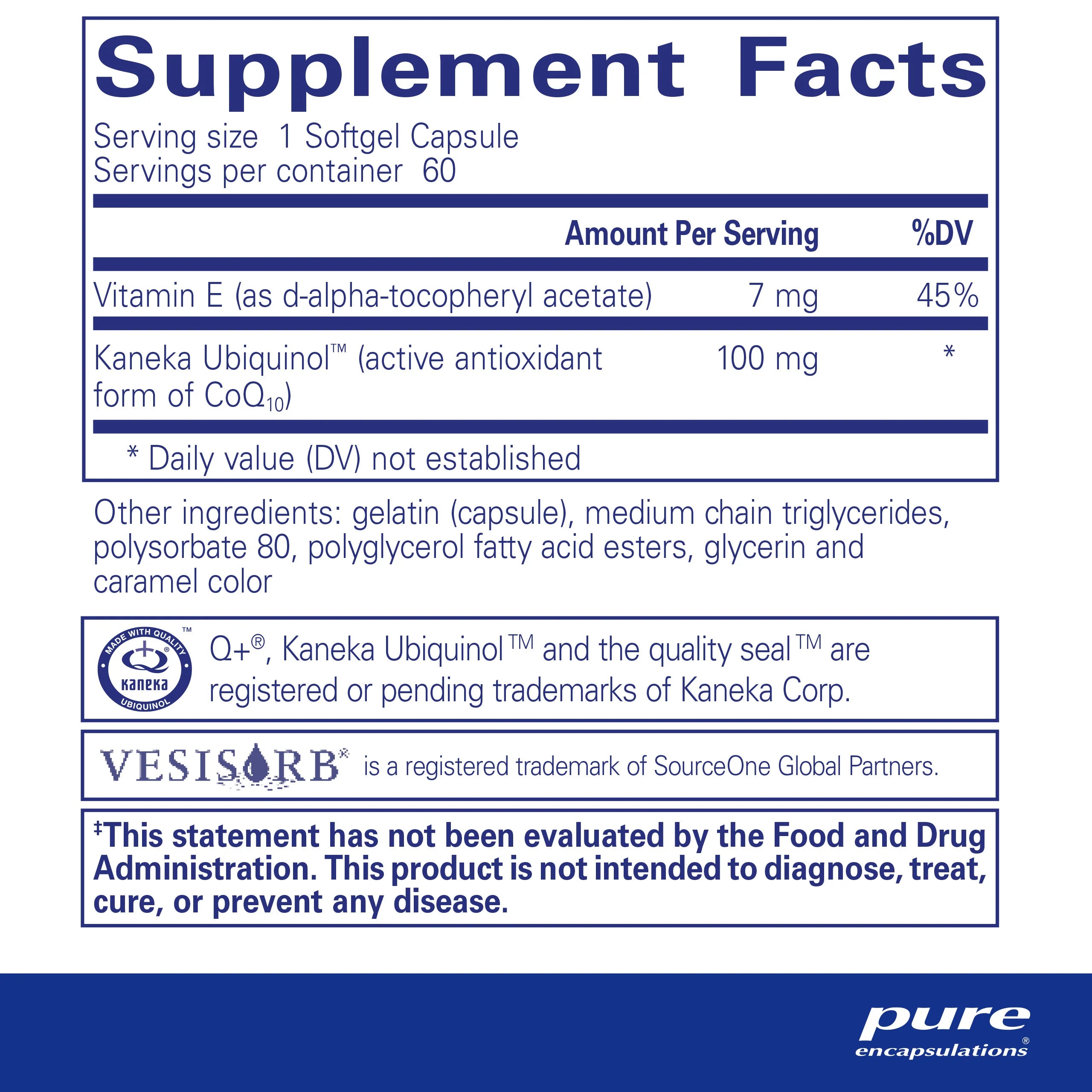 Ubiquinol VESIsorb®