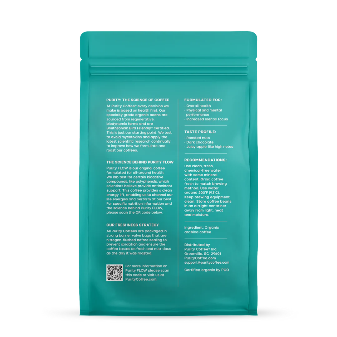 FLOW Whole Bean Medium Roast Coffee