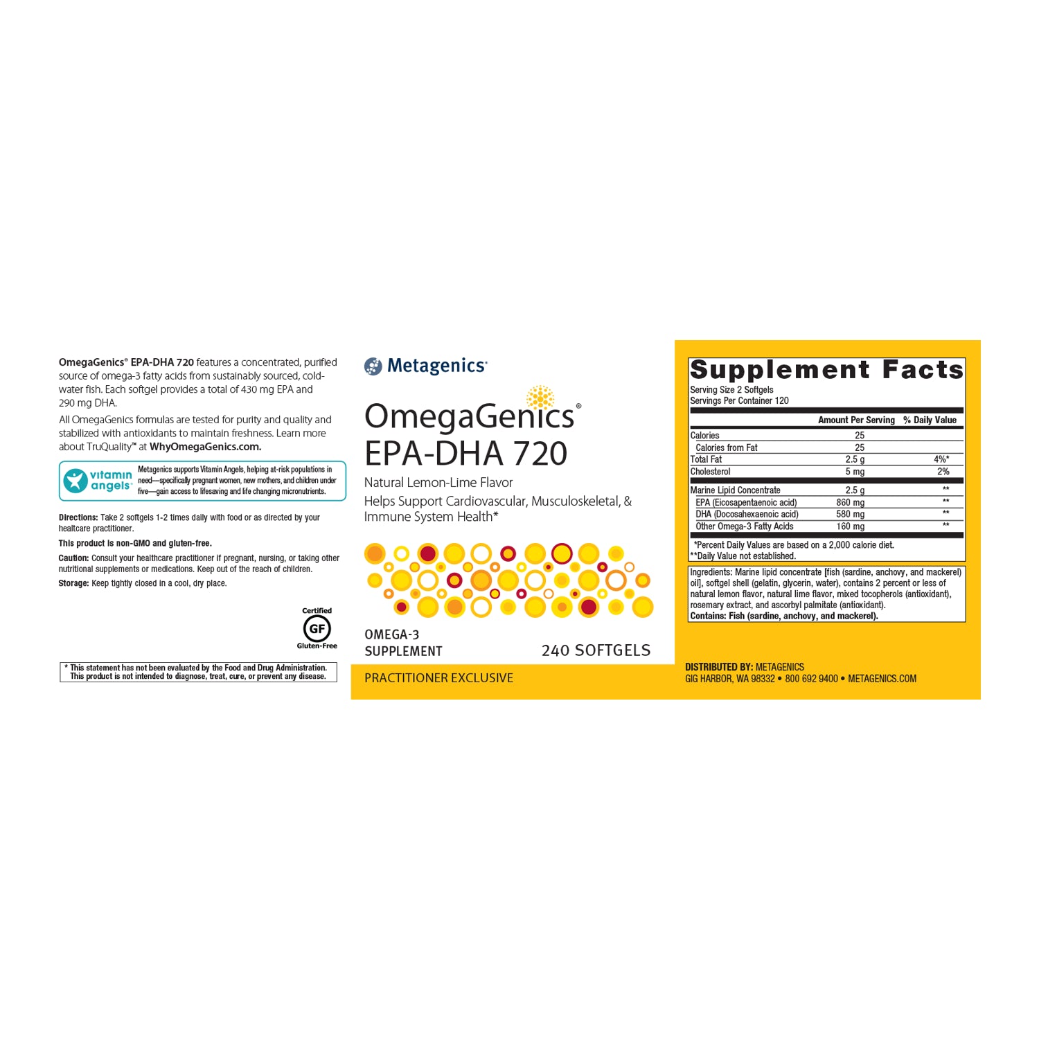 OmegaGenics EPA-DHA 720