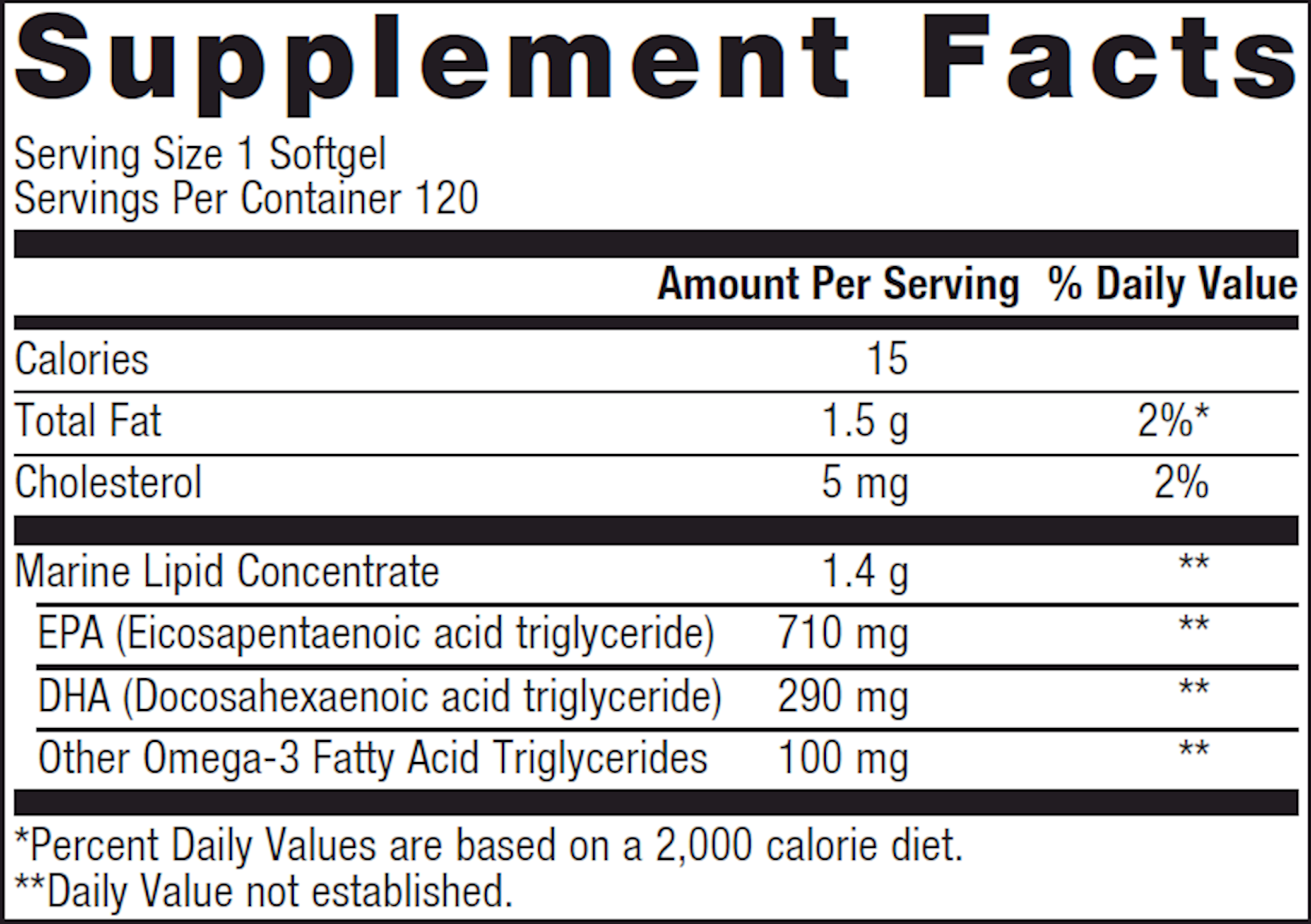 OmegaGenics® EPA-DHA 1000