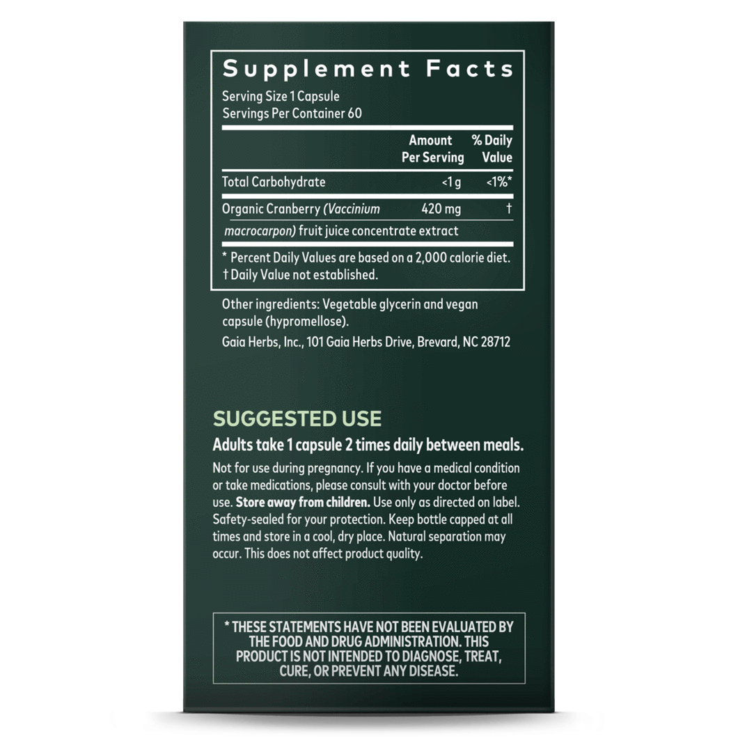 Cranberry Concentrate