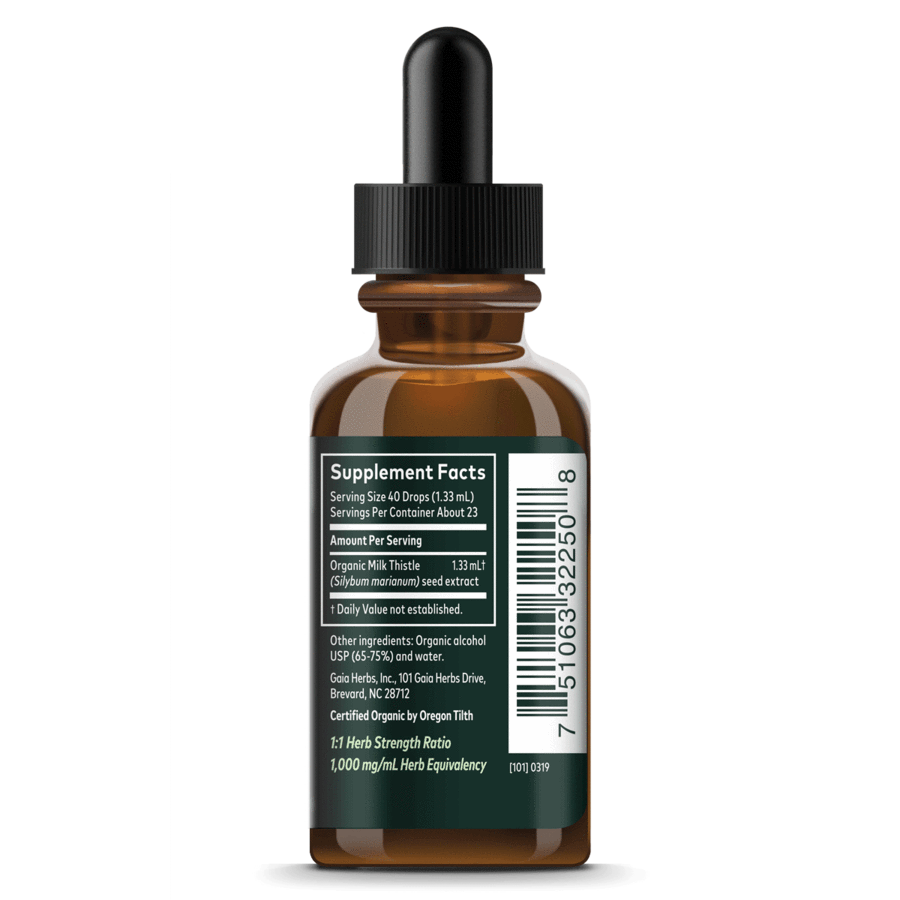Milk Thistle Seed (certified organic)