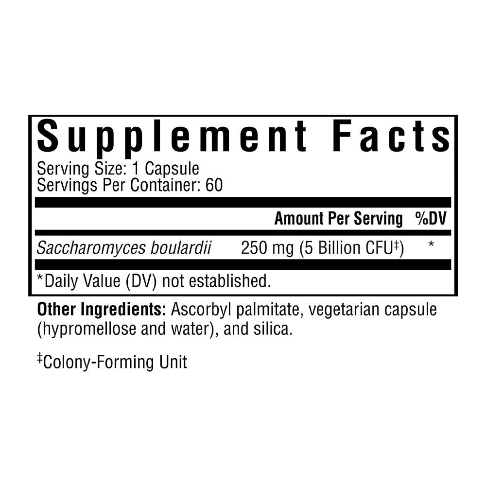 Saccharomyces Boulardii 60cap