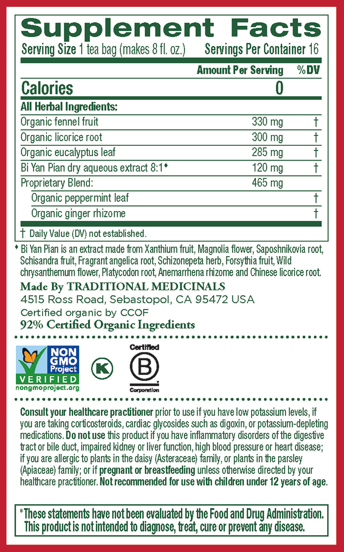 Breathe Easy Tea 16ct