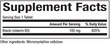 Vitamin B3 Niacin 100 mg