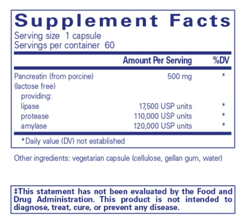 Pancreatic Enzyme Formula