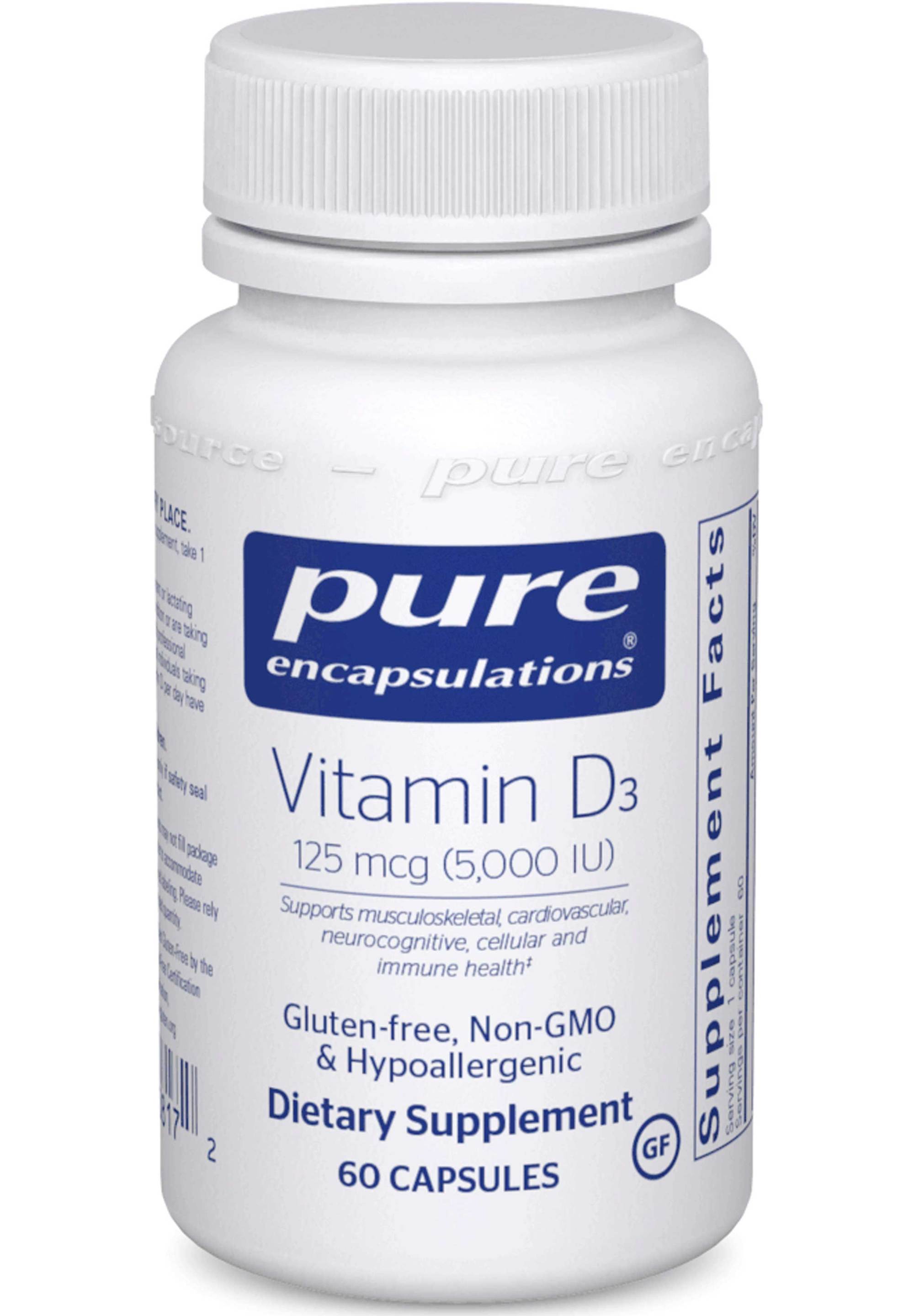 Vitamin D3 125 mcg (5,000 IU)