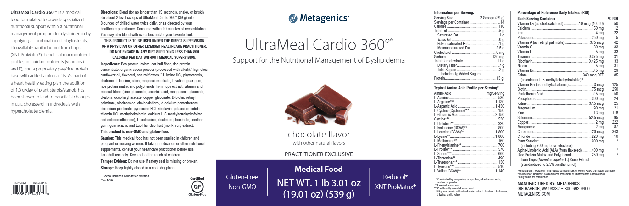 UltraMeal Cardio 360°®