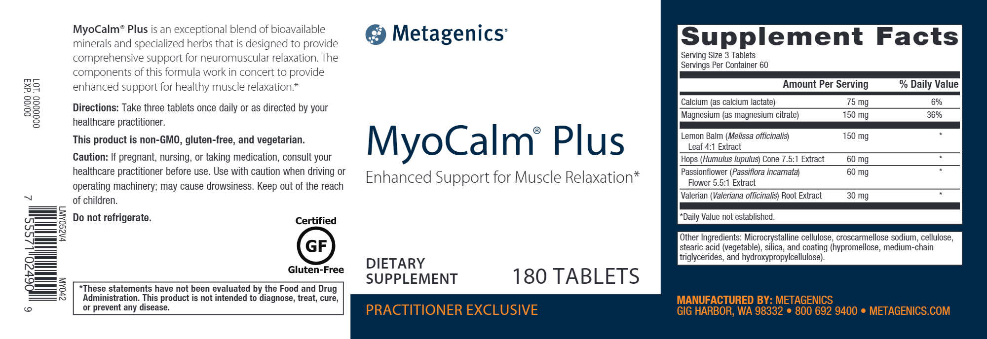 MyoCalm® Plus