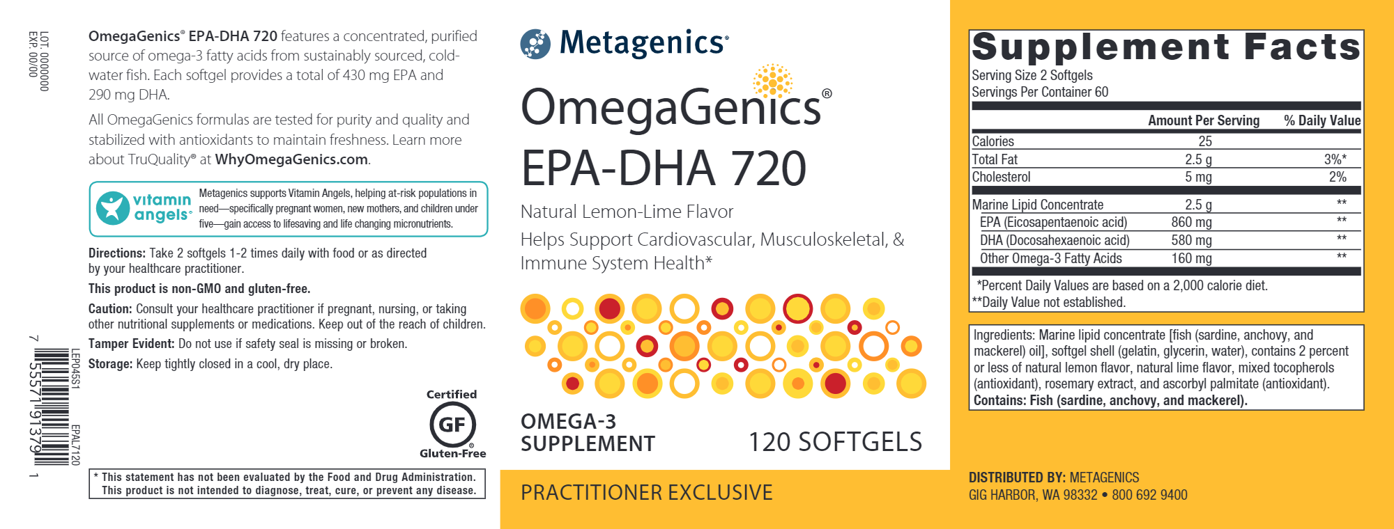 OmegaGenics® EPA-DHA 720