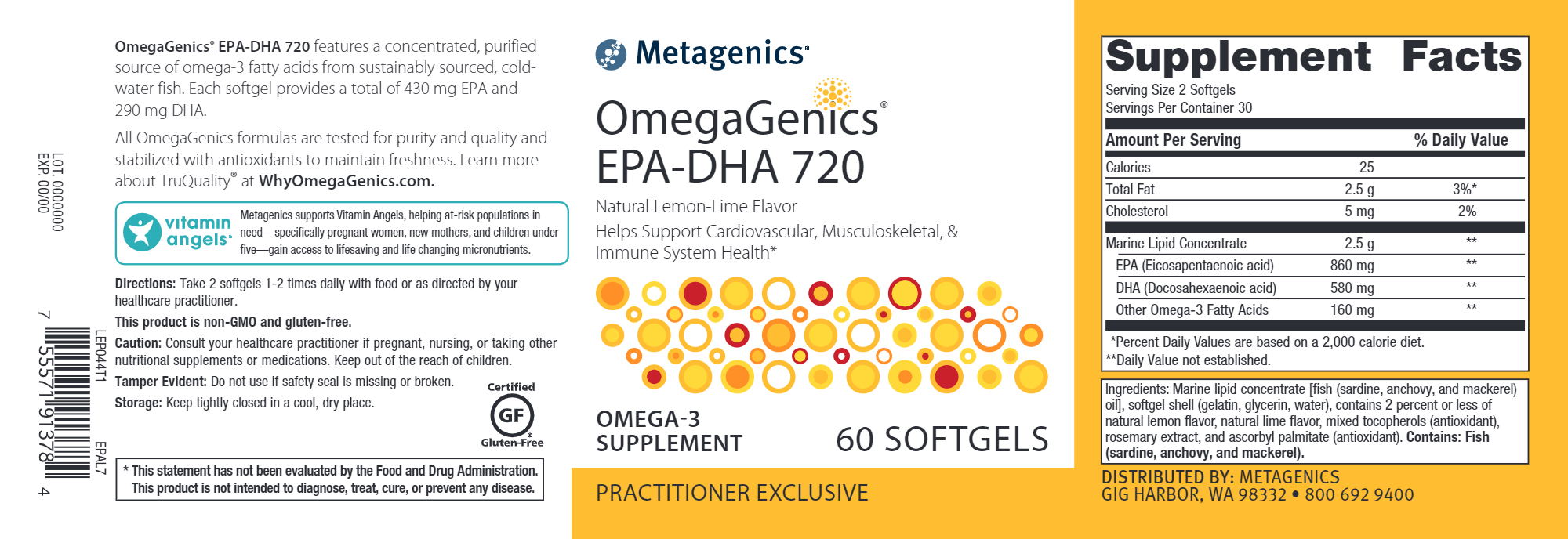 OmegaGenics® EPA-DHA 720