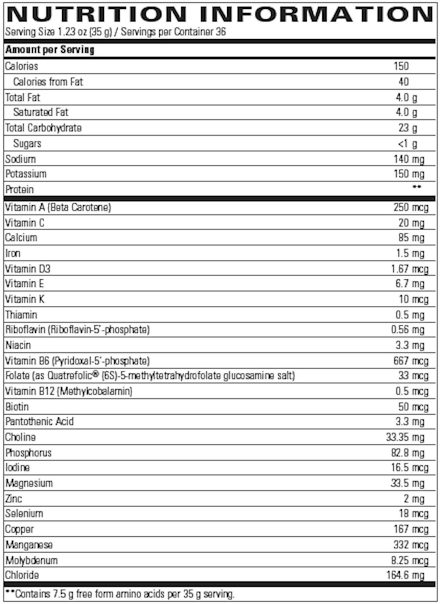 Physicians' Elemental Diet™ Dextrose Free