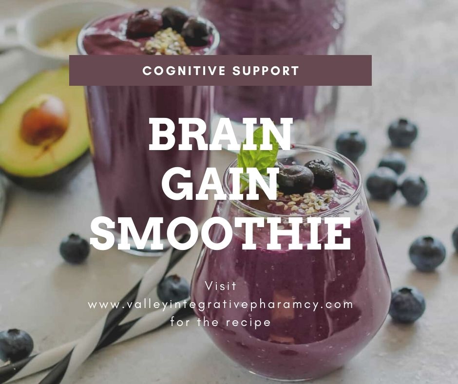 Brain Gain Smoothie I Low Carb I Paleo I Vegan