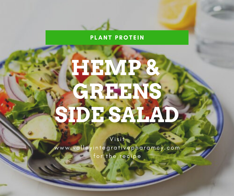 Hemp & Greens Salad I Vegan I Gluten Free