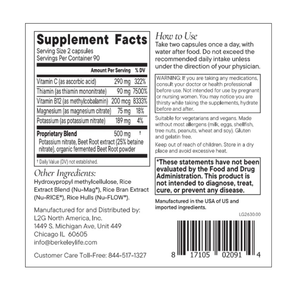 Nitric Oxide Support