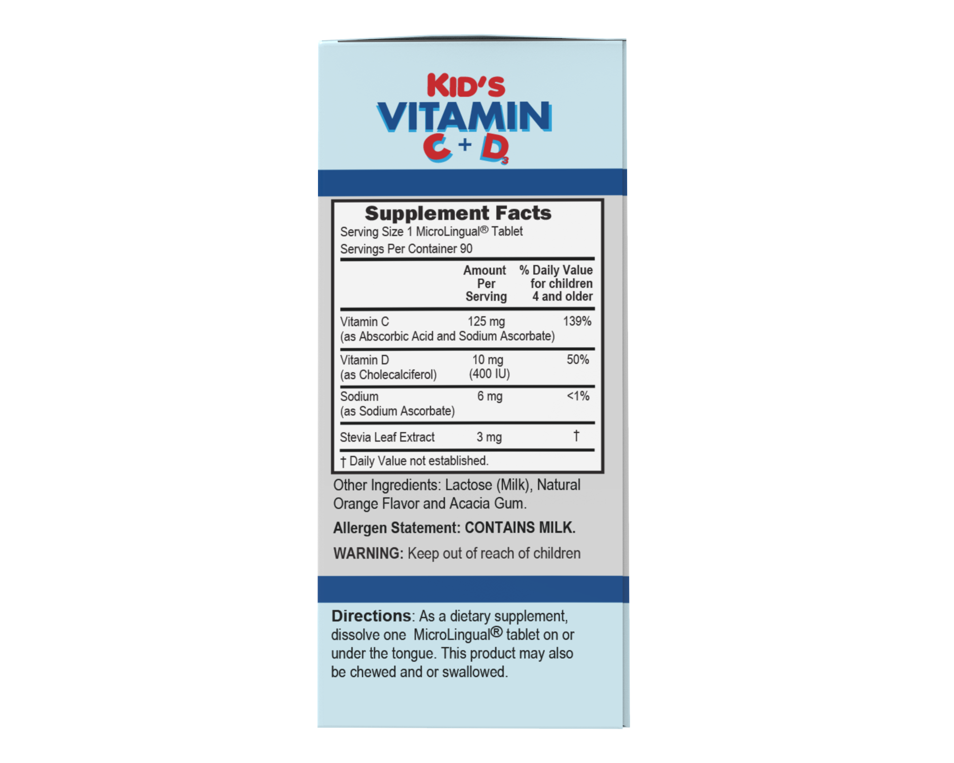Kid's Vitamin C+D