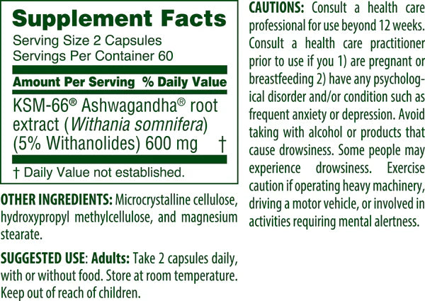 Ashwaganda KSM-66®