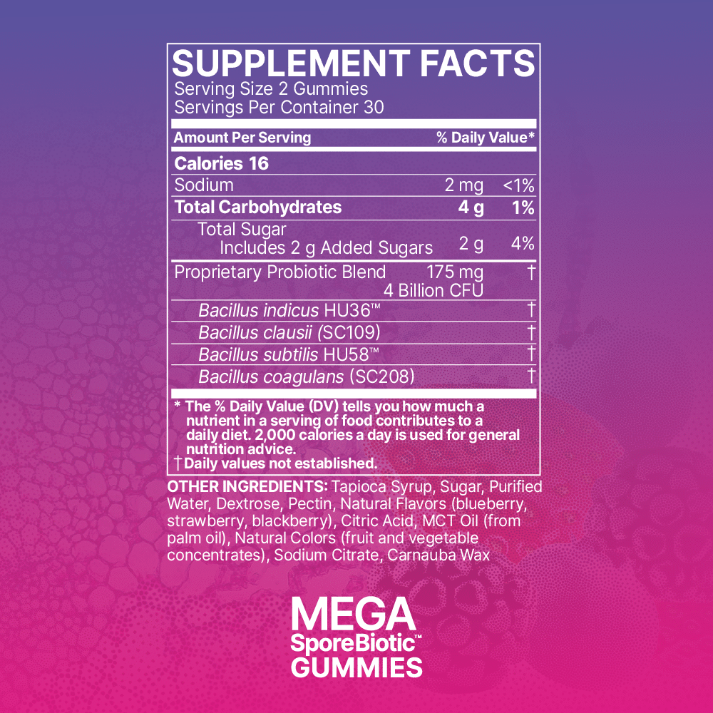 MegaSporeBiotic™ Gummies