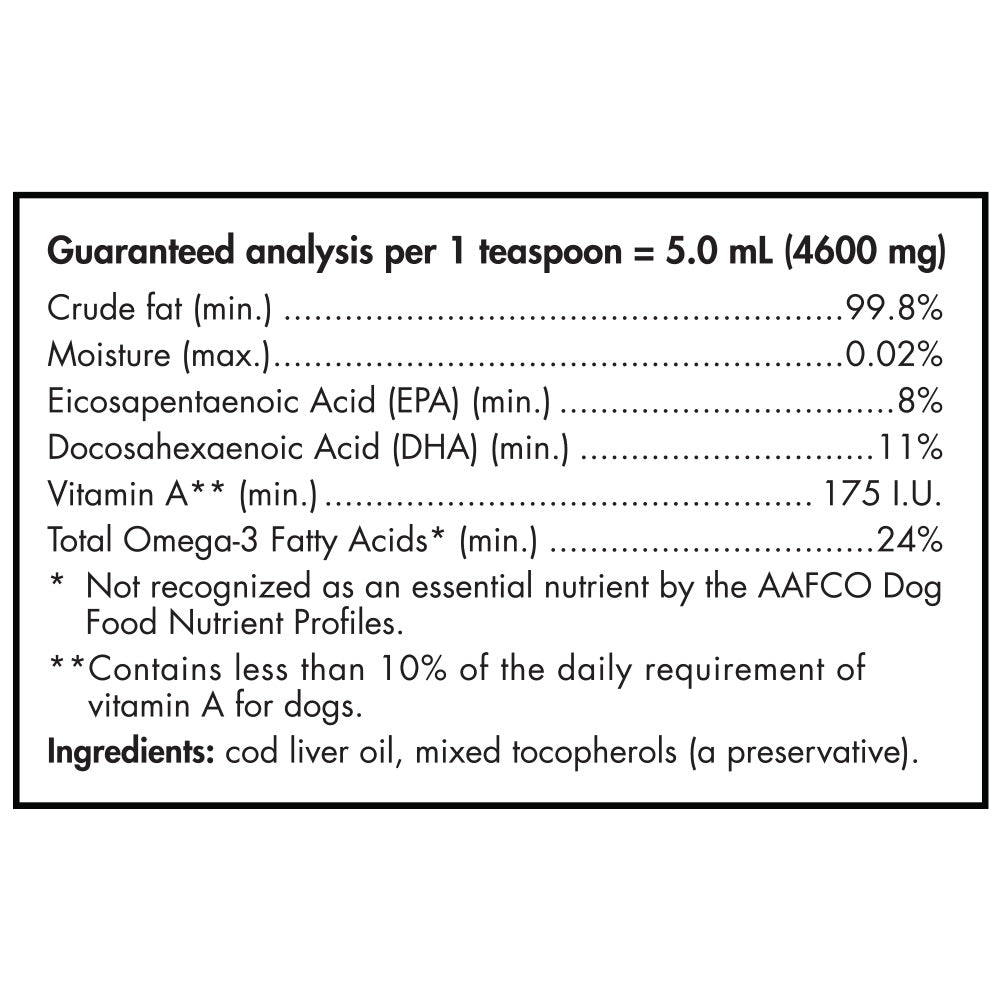 Pet Cod Pet Cod Liver Oil