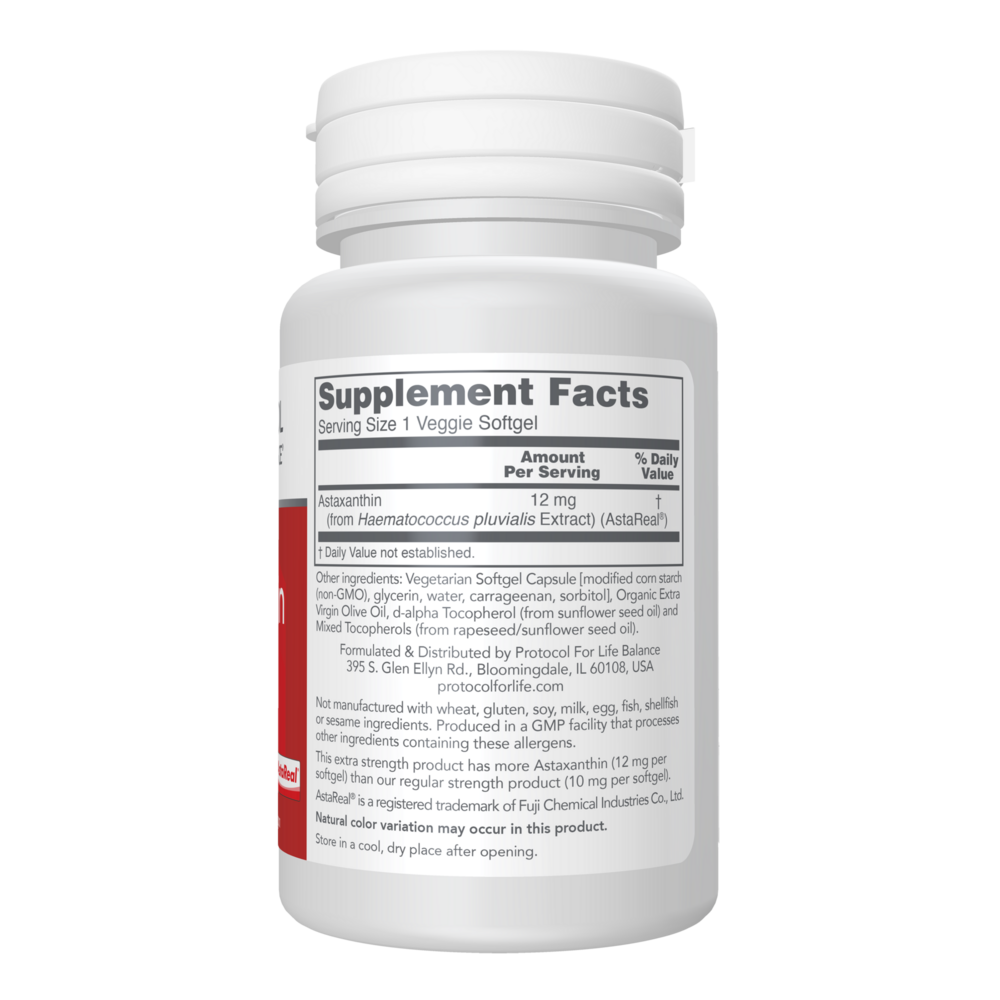 Astaxanthin 12mg Extra Strength