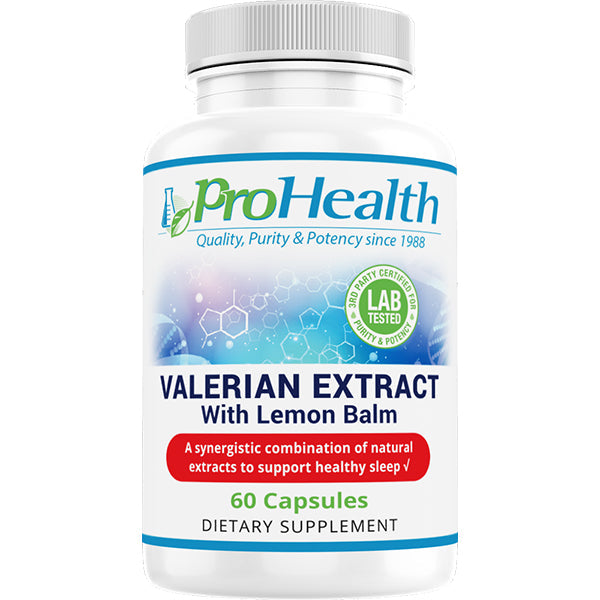 PH Valerian Extract with Lemon Balm 60cap