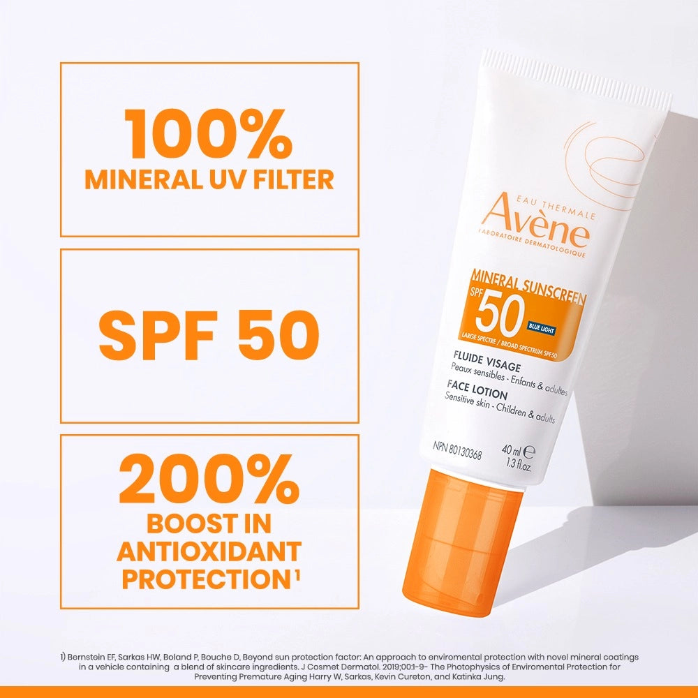 Mineral Sunscreen SPF50+ Face Lotion
