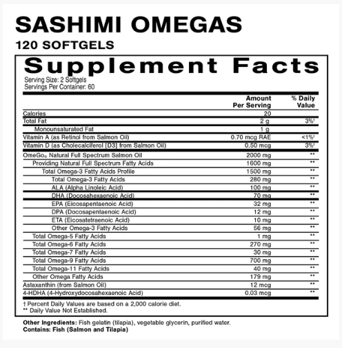 Sashimi Omegas