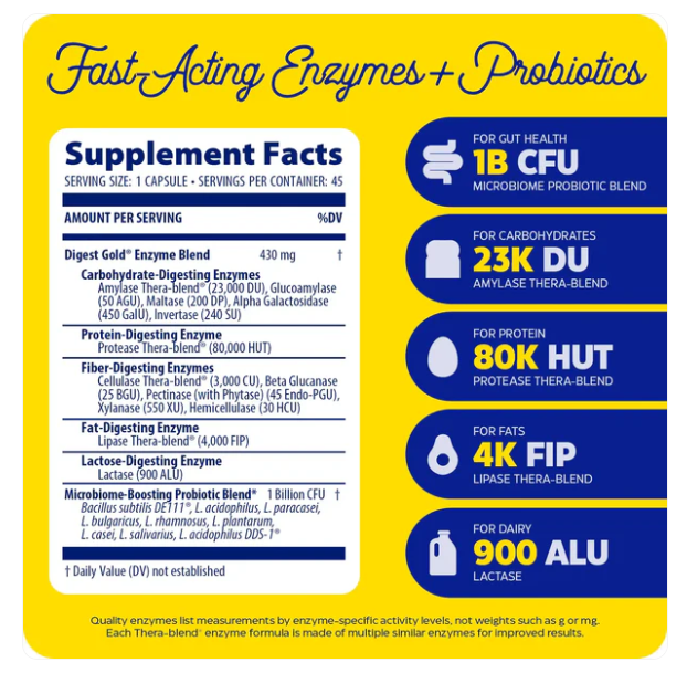 Digest Gold + Probiotics