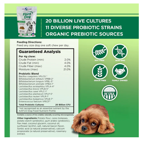 Vital Planet Flora Dog