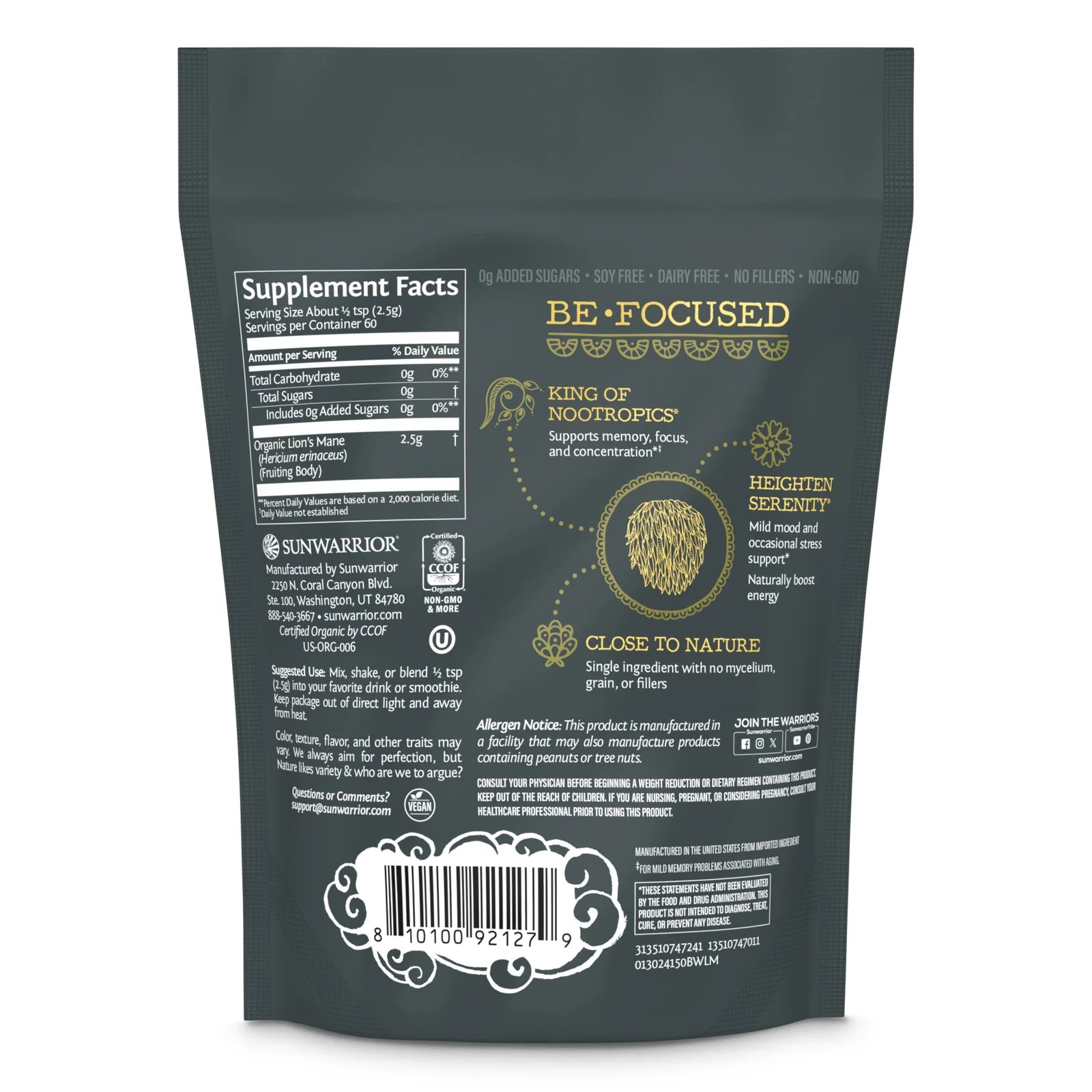 Lion's Mane Mushroom Powder