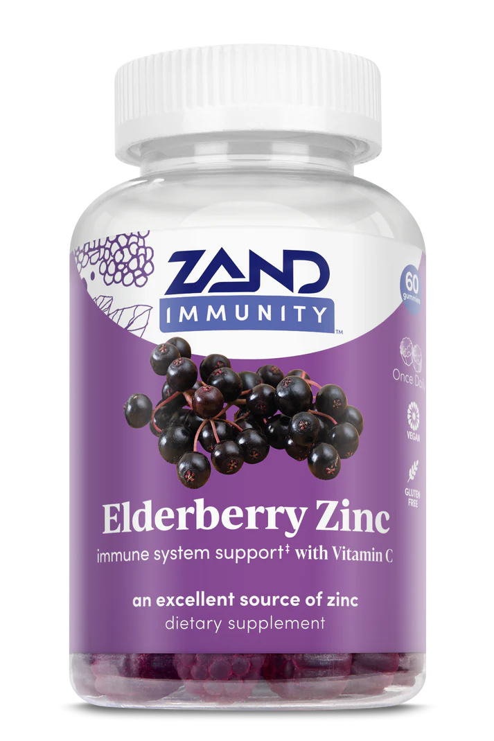 Zand Elderberry Zinc Gummies with Vitamin C