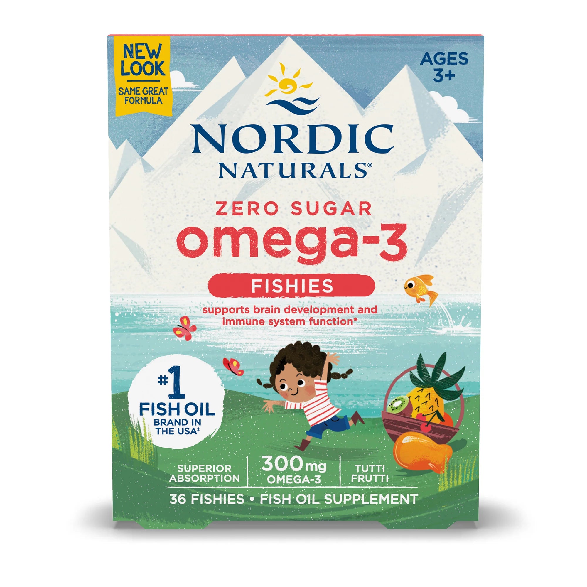 Omega-3 Fishies Zero Sugar