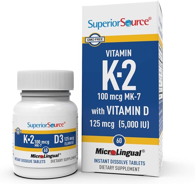 Vitamin K2 with Vitamin D 5000IU