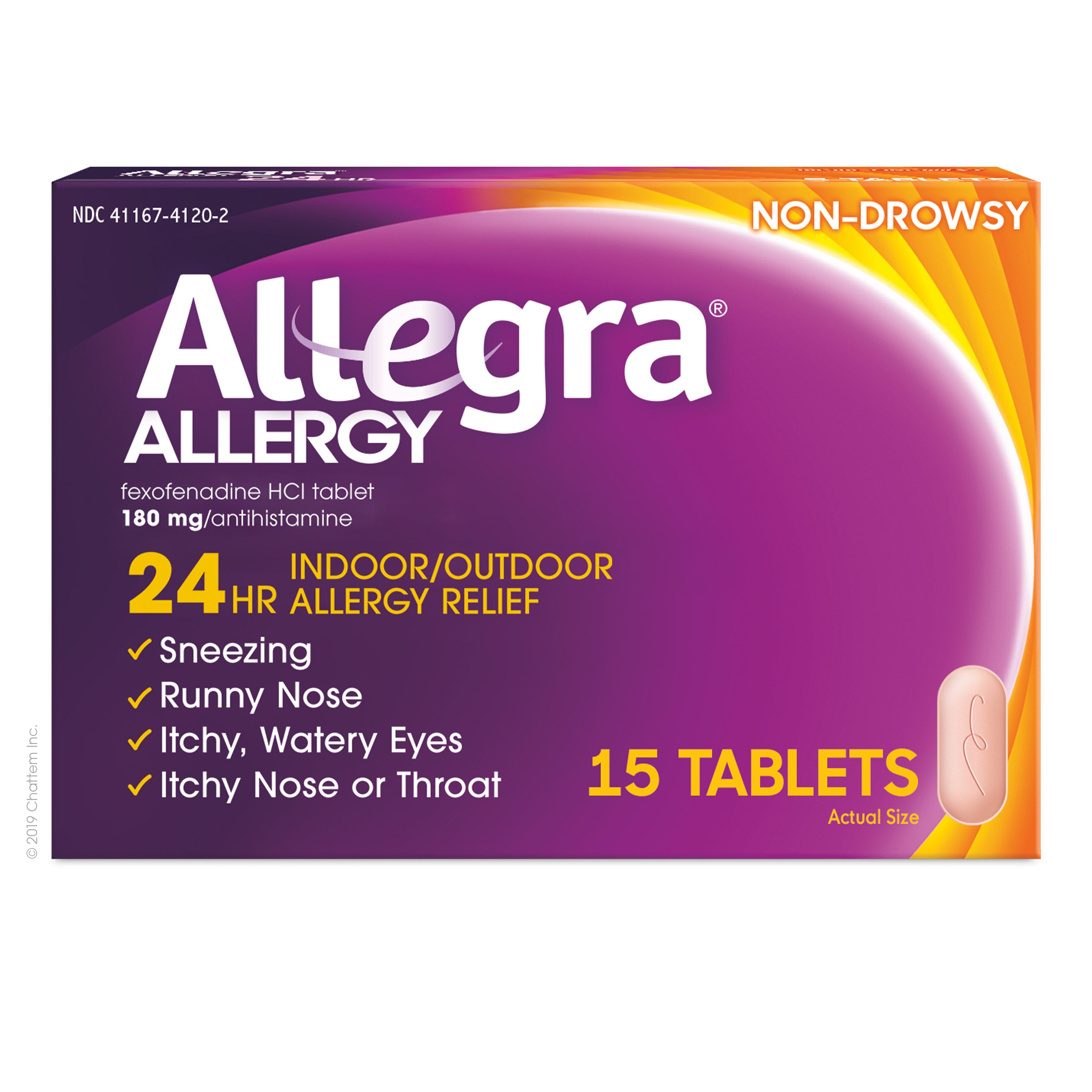 Allegra 24 Hour Allergy Relief Tablets