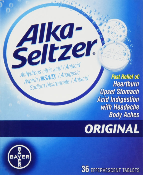 Alka-Seltzer Original Effervescent Tablets