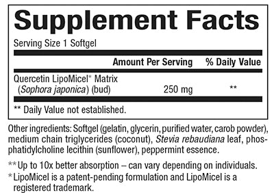 Quercetin LipoMicel® Matrix 250 mg