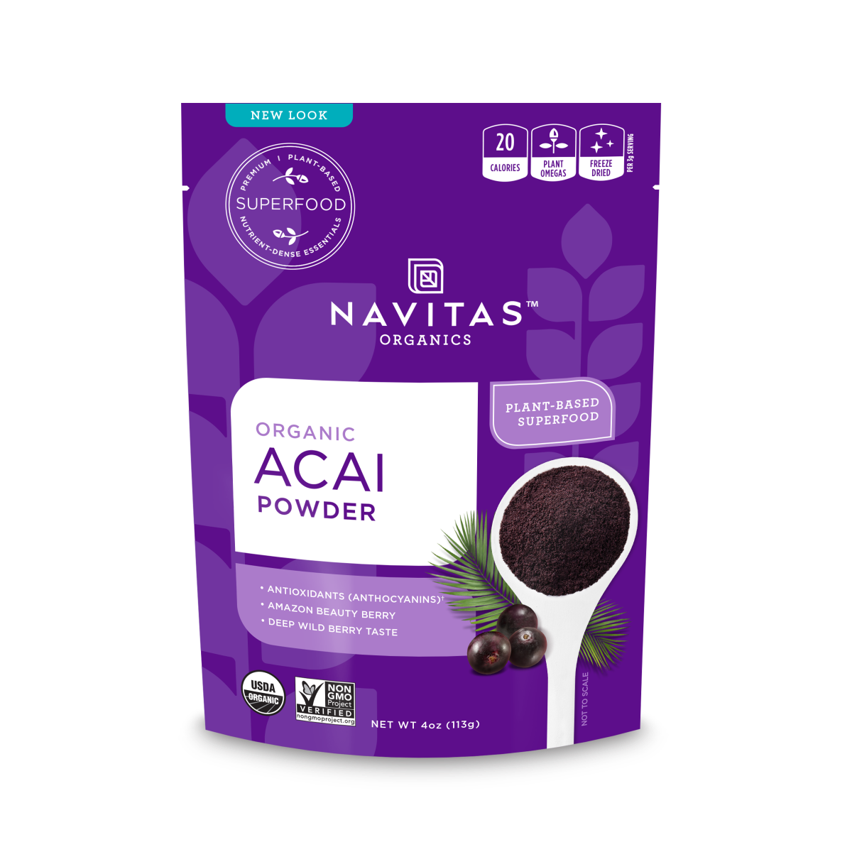 Navitas Organic Acai Powder 4oz