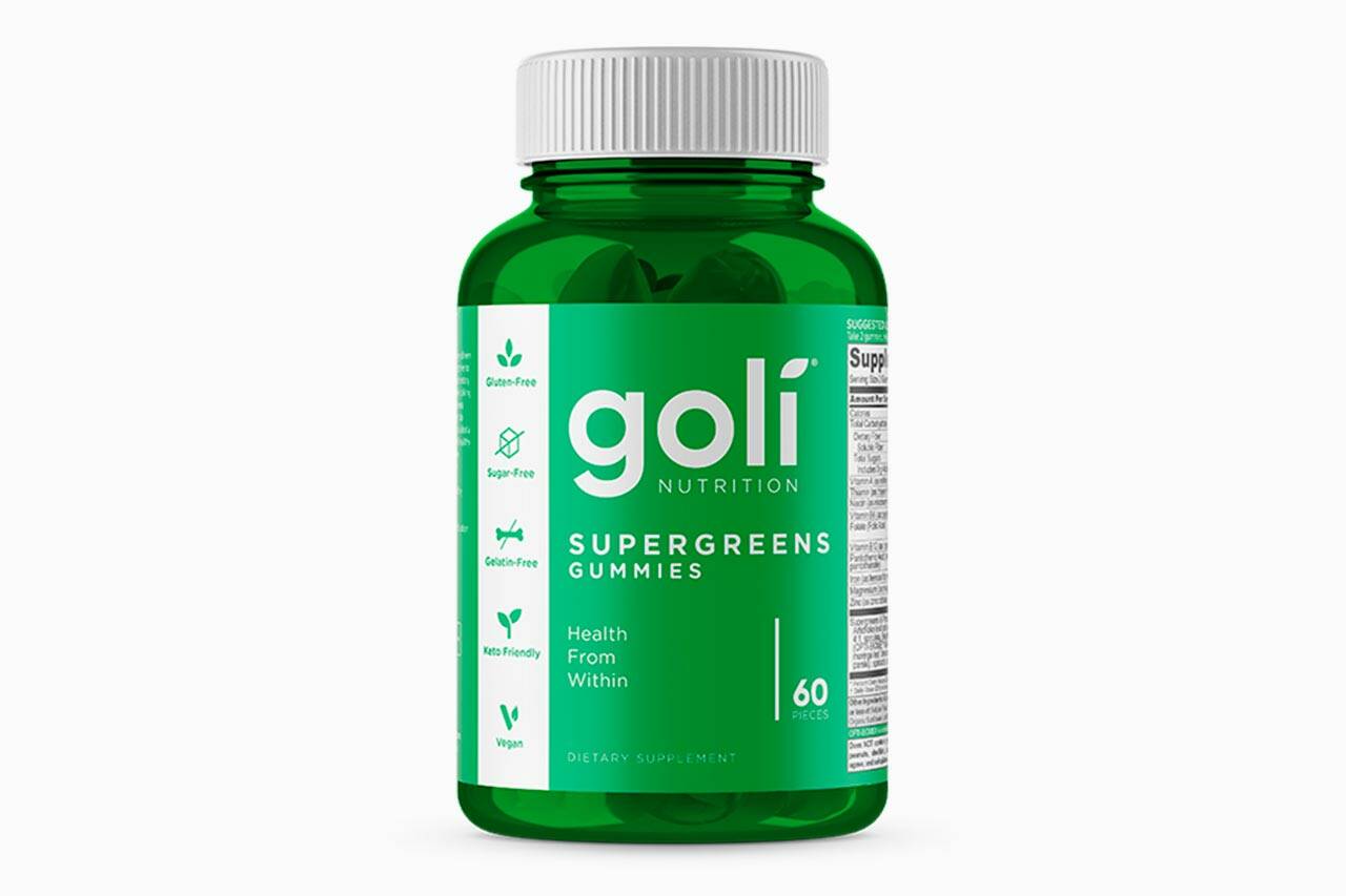 Goli Supergreens Gummies 60ct