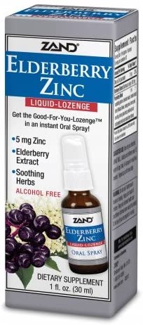Elderberry Zinc Liquid Lozenge