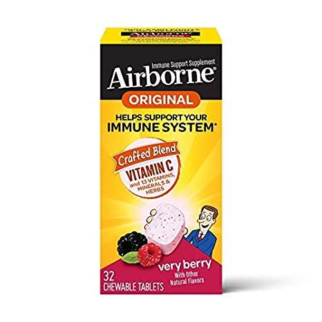 Airborne Very Berry Chewable Tablets