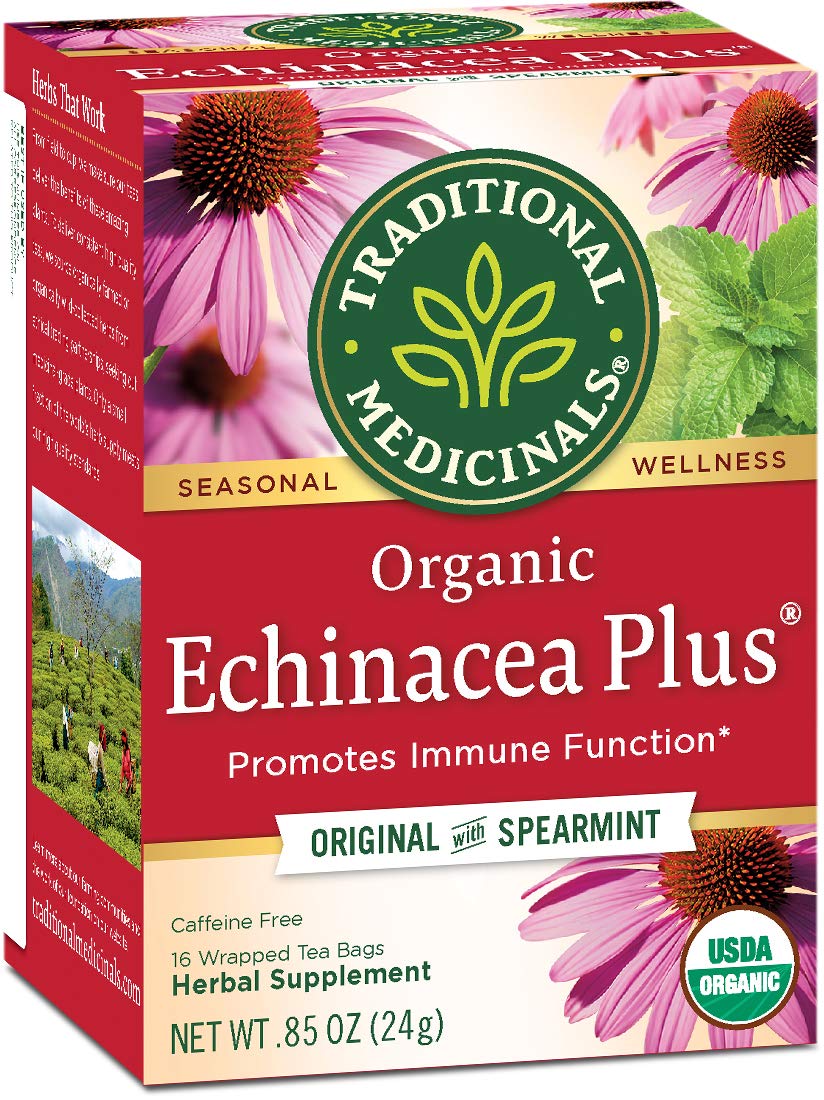 Organic Echinacea Plus Tea 16CT