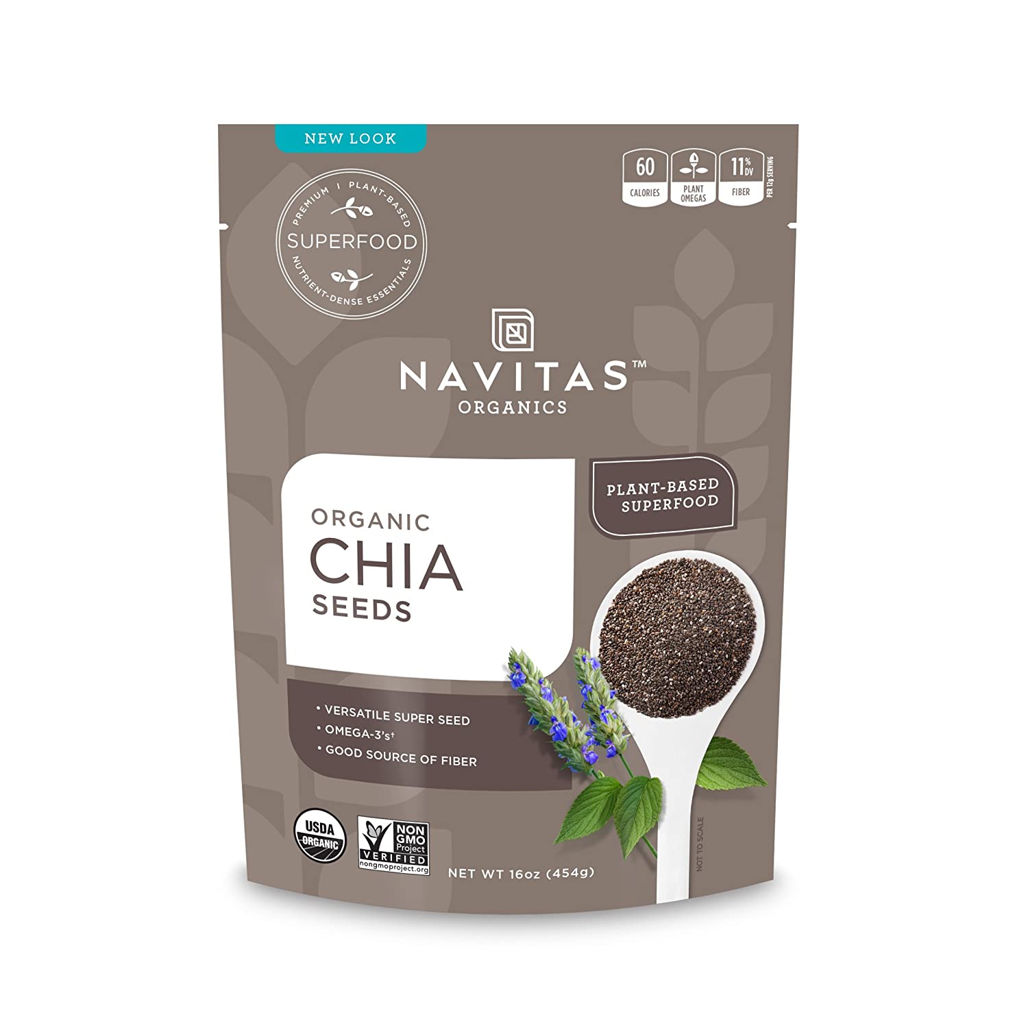 Navitas Organic Chia Seeds 8oz