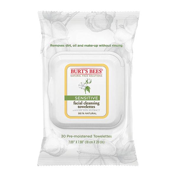 Sensitive Facial Cleansing Towelettes With Cotton Extract