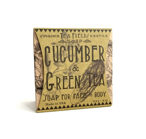 VIRGINIA CUCUMBER & GREEN TEA SOAP
