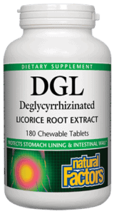 DGL Deglycyrrhizinated Licorice Root Extract 400 mg