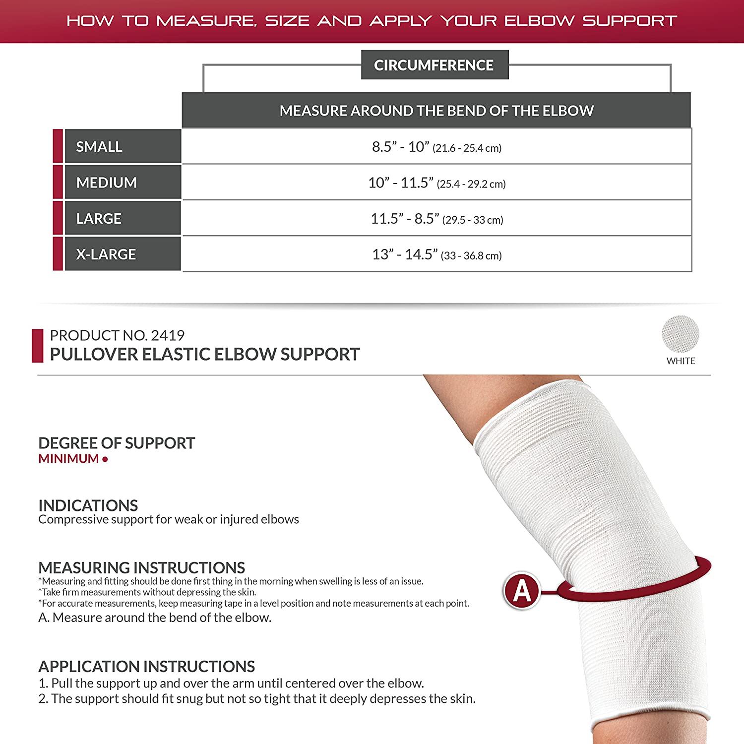 SAI ELBOW SUPPORT PULLOVER