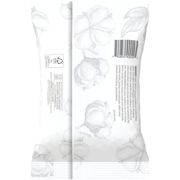 Sensitive Facial Cleansing Towelettes With Cotton Extract