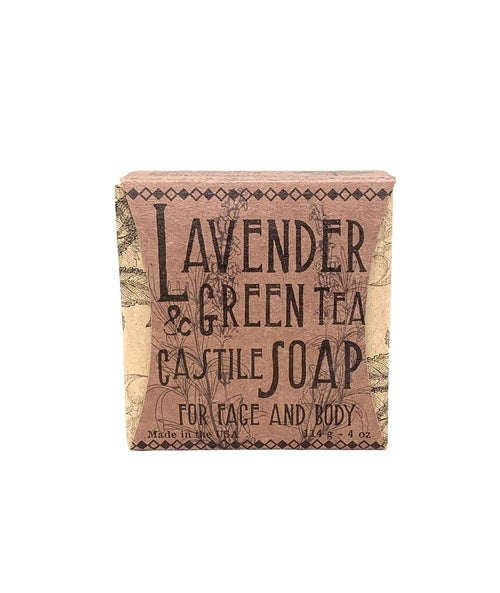 VIRGINIA LAVENDER & GREEN TEA SOAP