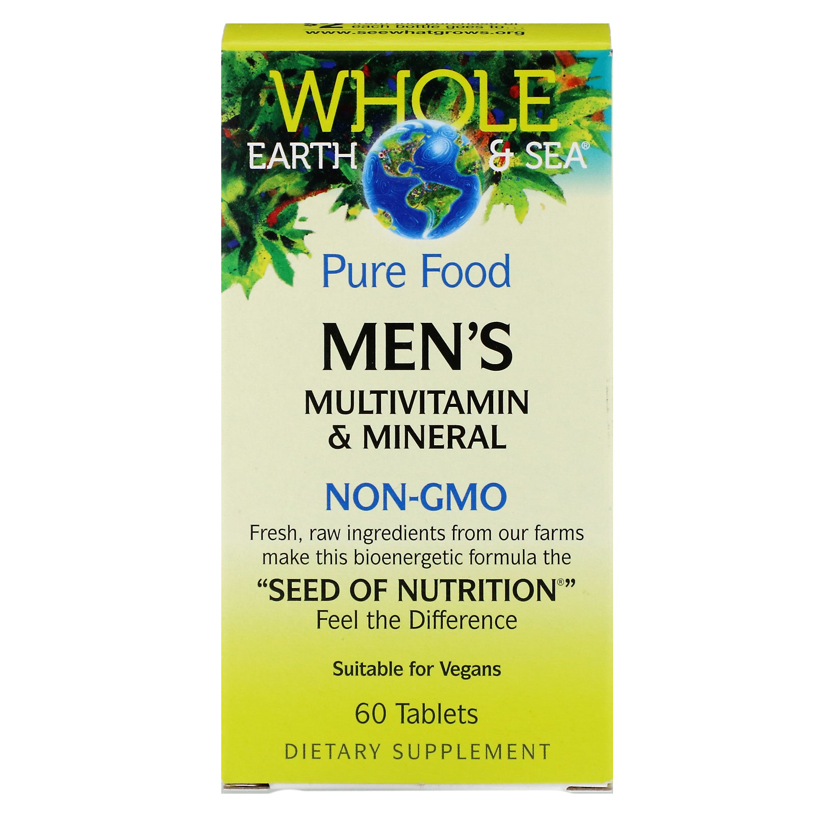 Whole Earth & Sea Men's Multivitamin & Mineral